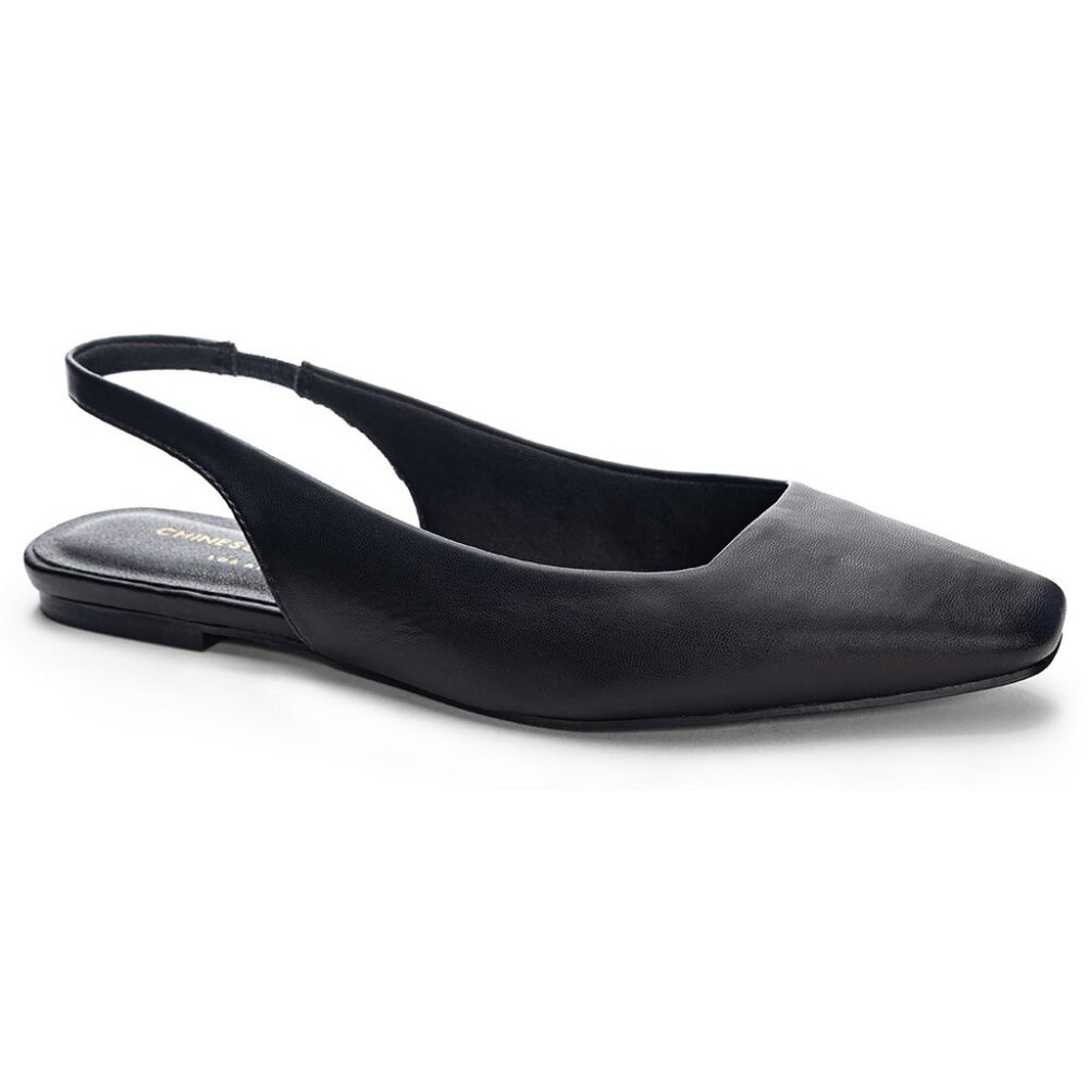 Chinese Laundry Rhyme Time Slingback Flat (Balck)